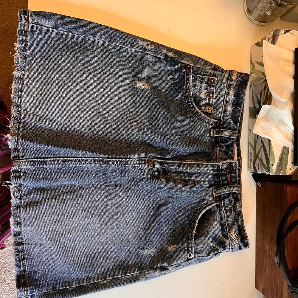 JEAN SKIRT